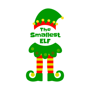 The Smallest Elf Family Matching Christmas 2020 Gift  T-Shirt