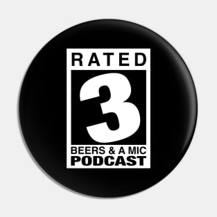 Rated 3 for Beers Sequel Pin