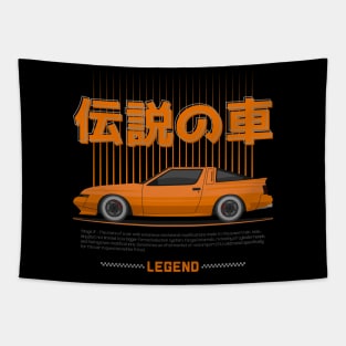 Tuner Orange Starion JDM Tapestry