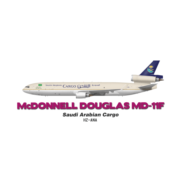 McDonnell Douglas MD-11F - Saudi Arabian Cargo by TheArtofFlying