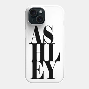 Ashley Girls Name Bold Font Phone Case