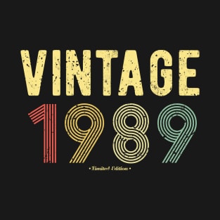 Vintage 1989 Distressed T-Shirt