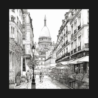 Paris Sketch T-Shirt