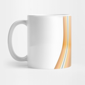 Striped canvas round Mug