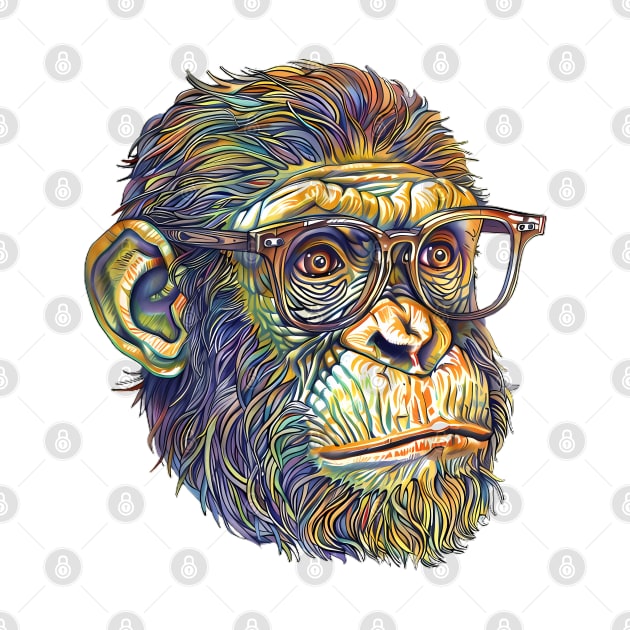 Ape-solute Genius by Carnets de Turig