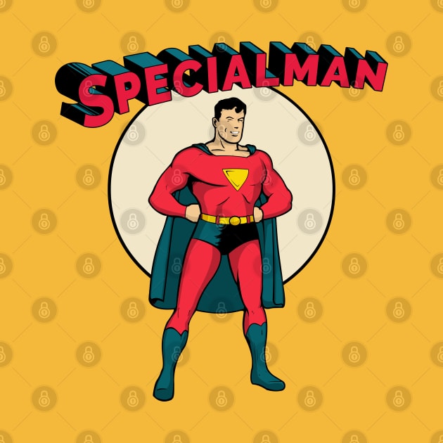 Special Man Hero by tvshirts