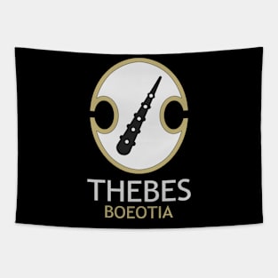 Thebes Boeotia Ancient Greek Hoplite Shield Tapestry