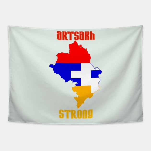 Artsakh Strong Tapestry by Peter Awax