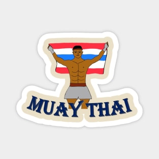 Thai Boxing - Empowered Men Magnet