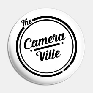 TheCameravilleRoundLogoBlack Pin