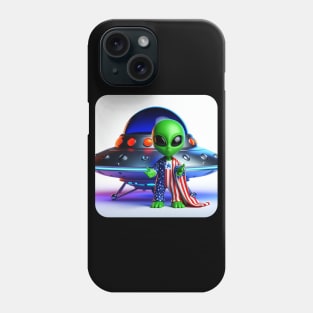 Little Green Men - Alien #9 Phone Case