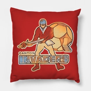 Canton Invaders Soccer Pillow