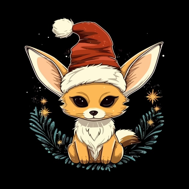 Fennec Fox Christmas by JH Mart