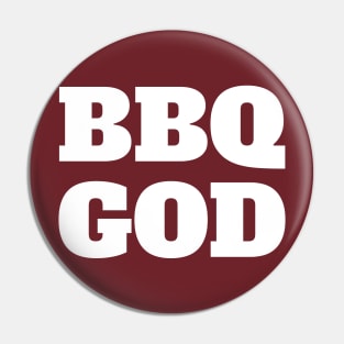 BBQ GOD Pin