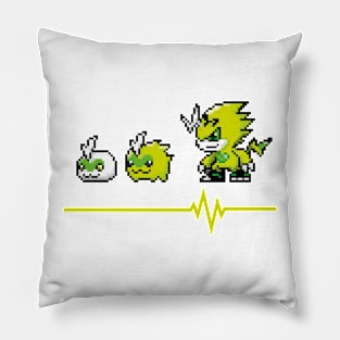 Pulsemon evolution Pillow