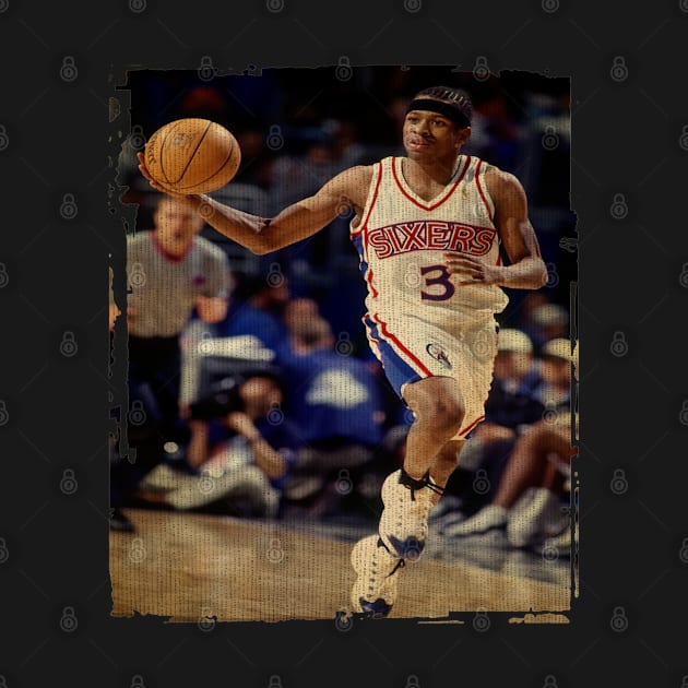 Allen Iverson Sixers Vintage by CAH BLUSUKAN