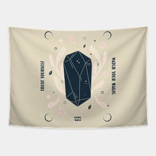 Crystals Trust in Yourself Cosmic Energy Tapestry