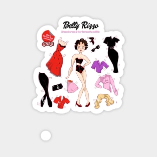 Rizzo Paper Doll (GREASE) Magnet