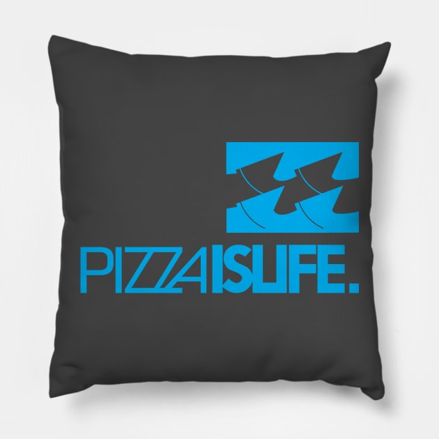 Pizza Waves Pillow by PizzaIsLife