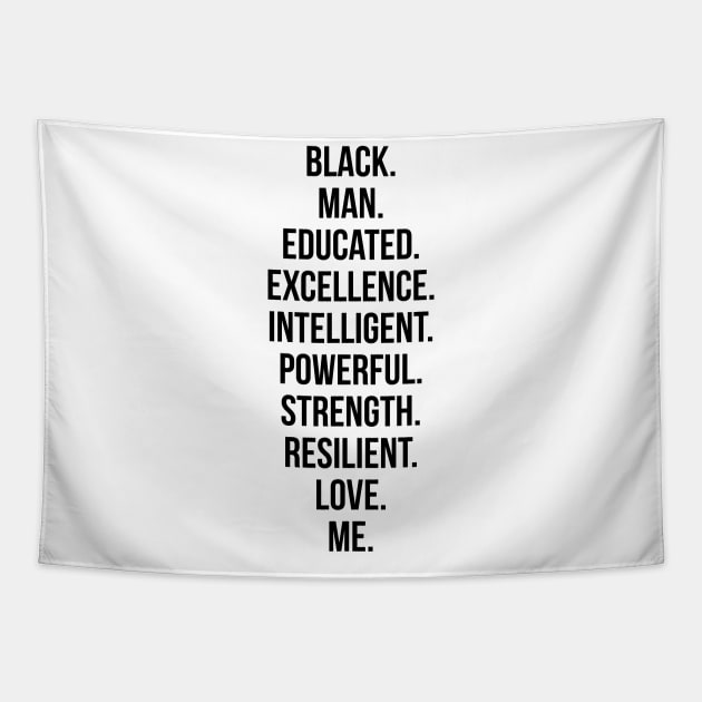 Black Man | African American | Black Power Tapestry by UrbanLifeApparel