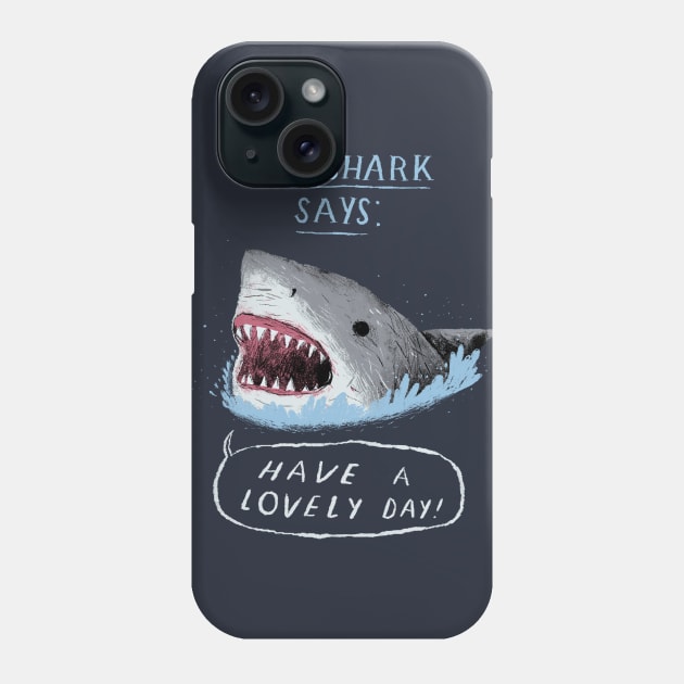 mr shark Phone Case by Louisros