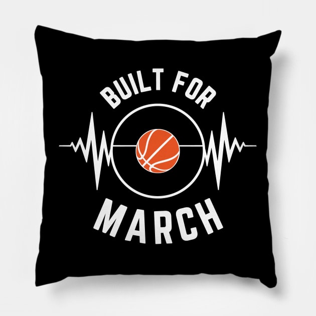 Built For March Pillow by Etopix