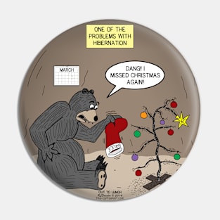 Bearly Christmas Pin