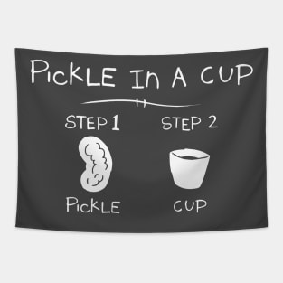 Pickle In A Cup Tapestry