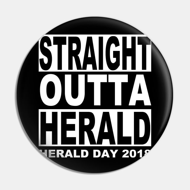 Herald Day 2018 Pin by MonarchGraphics