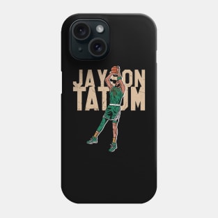 JAYSON TATUM JUMP SHOT Phone Case