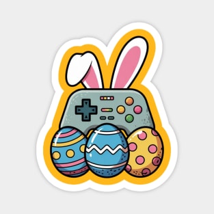 Easter Video Game Bunny Eggs Gaming Gamer Boys Men Teen Kids Magnet