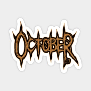 October Magnet