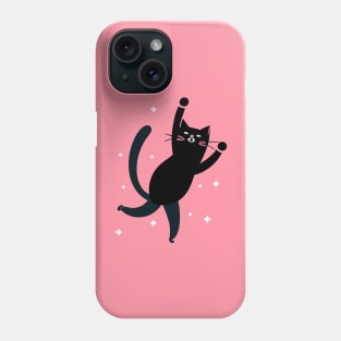 Dancing cat Phone Case