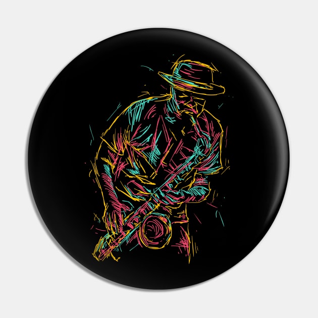 jazz saxophone player abstract Pin by Mako Design 