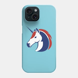 French unicorn Phone Case