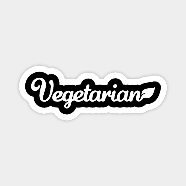 Vegetarian Magnet by Designzz