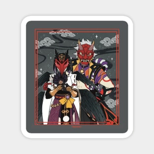 Oni and Tengu Magnet