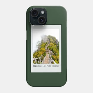 Polaroid Photo of a viewpoint on Madeira Phone Case