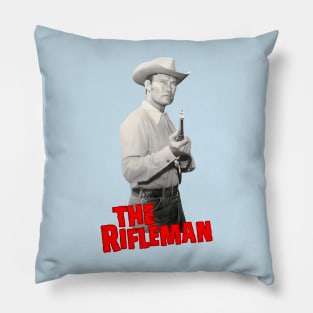 The Rifleman - Chuck Connors - 50s Tv Western Pillow