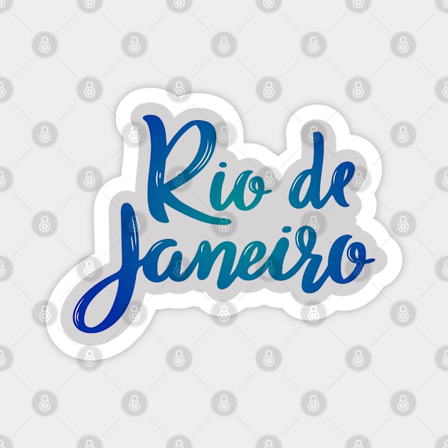 Rio de Janeiro Magnet by TambuStore