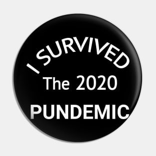 I survived the 2020 pundemic Pin