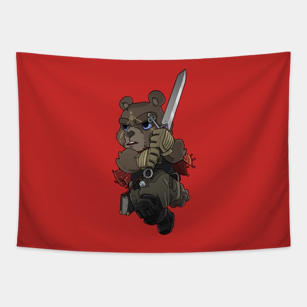 Tactical Teddies ® Tedguard Mr Hugsworth Tapestry by hiwez