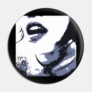 goth girl grunge girl Pin