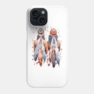 Native American Back Women #1 Phone Case