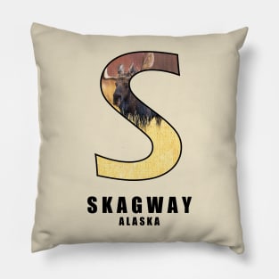 Skagway Alaska Pillow