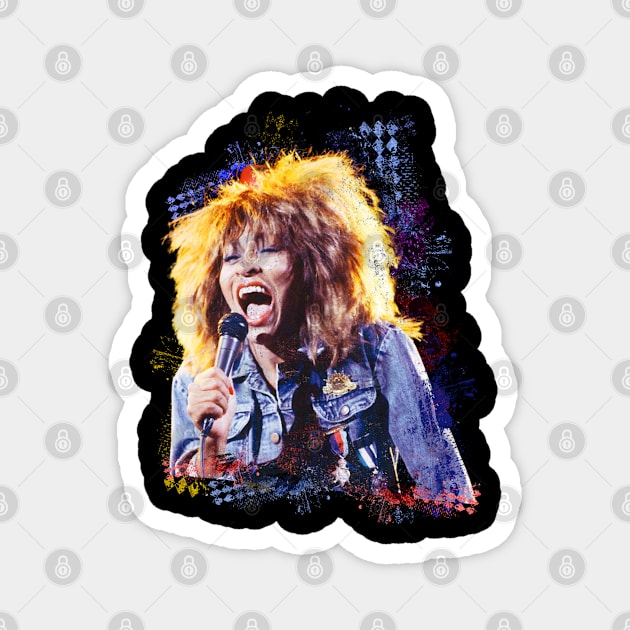 Tina Turner Magnet by TesieAraa