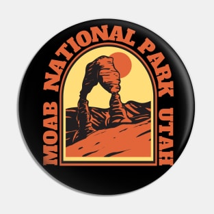 Moab Utah National Park Pin