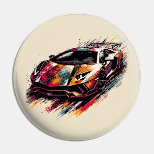 Lamborghini Aventador Pin