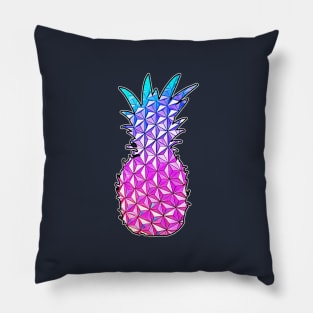 Pineapple Spaceship Earth Pillow