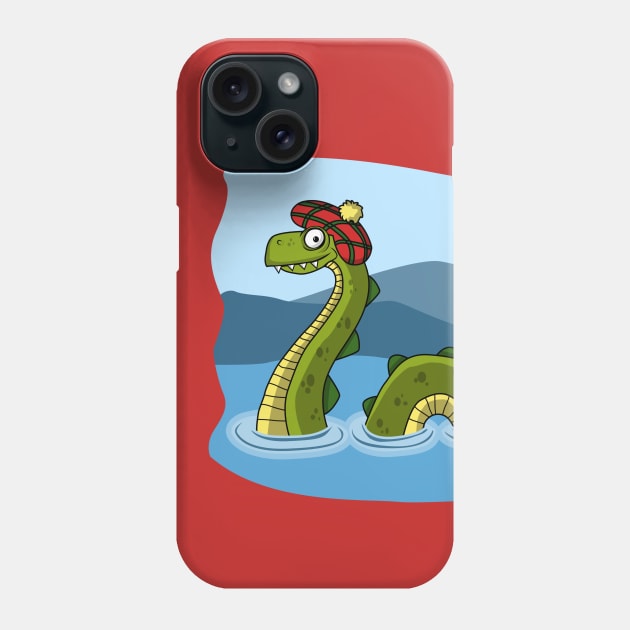 Nessie! Phone Case by Paulychilds